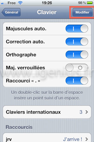 Apple souhaite améliorer l’autocorrection sur iOS