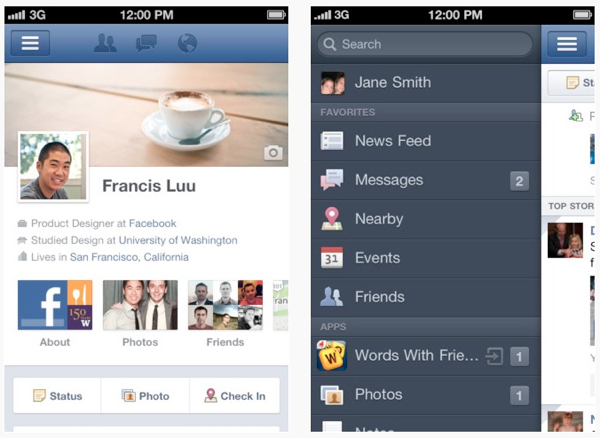 Une nouvelle version de Facebook pour iOS le mois prochain ?