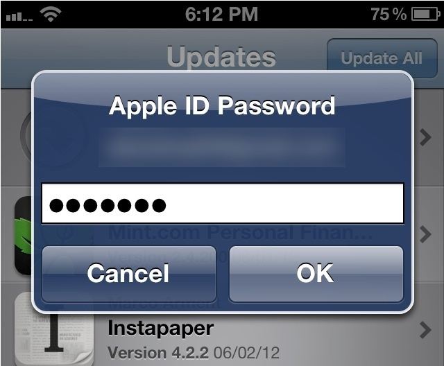iOS 6: plus besoin de mots de passe pour télécharger les applications gratuites