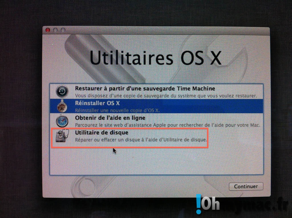 Tout savoir sur la clé USB OS X Lion