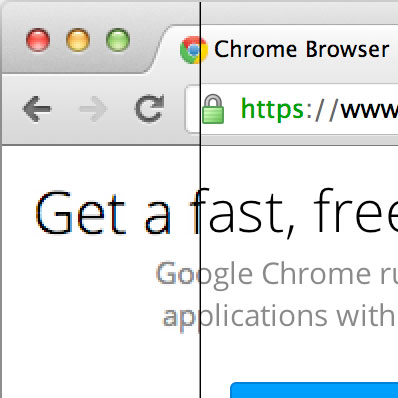 Google Chrome mis à jour avec le support du Retina