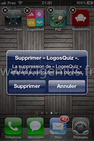 Comment supprimer une application de son iPhone ? (iGenius)