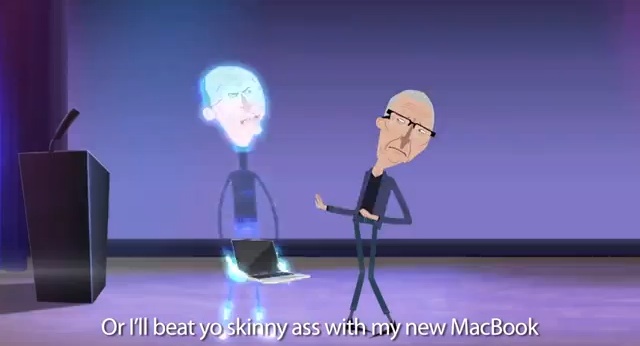 Vidéo: La rap de l’iPhone 5 featuring Steve Jobs en hologramme