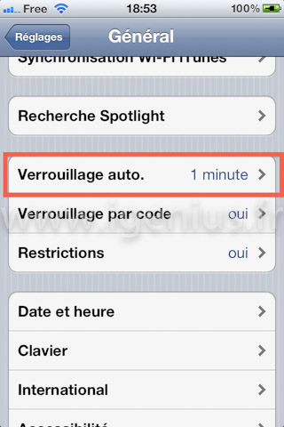 Comment verrouiller automatiquement mon iPhone ? (iGenius)