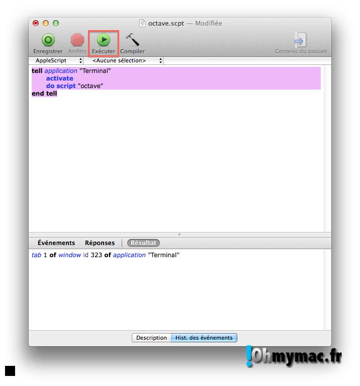 Ohmymac Trasformer un AppleScript en Application 04