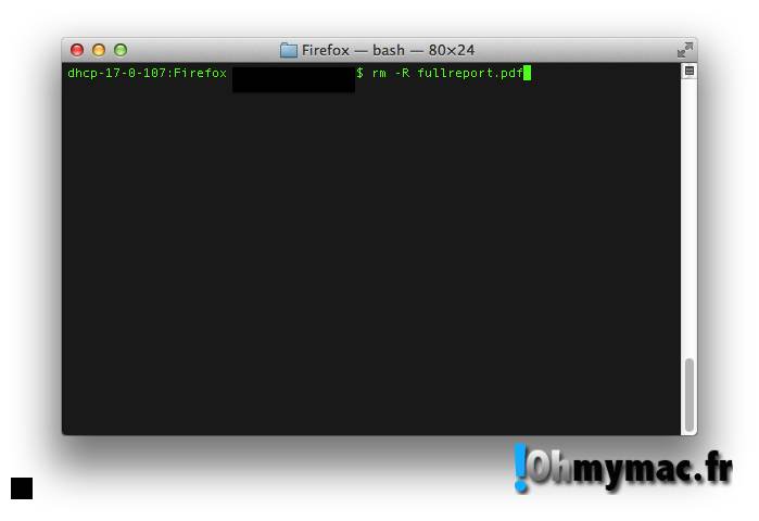 Ohmymac Comment supprimer fichiers et dossiers sans passer par la corbeille sur Mac 02