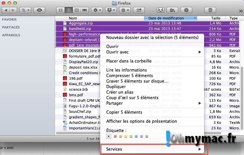 Ohmymac Comment supprimer fichiers et dossiers sans passer par la corbeille sur Mac 05