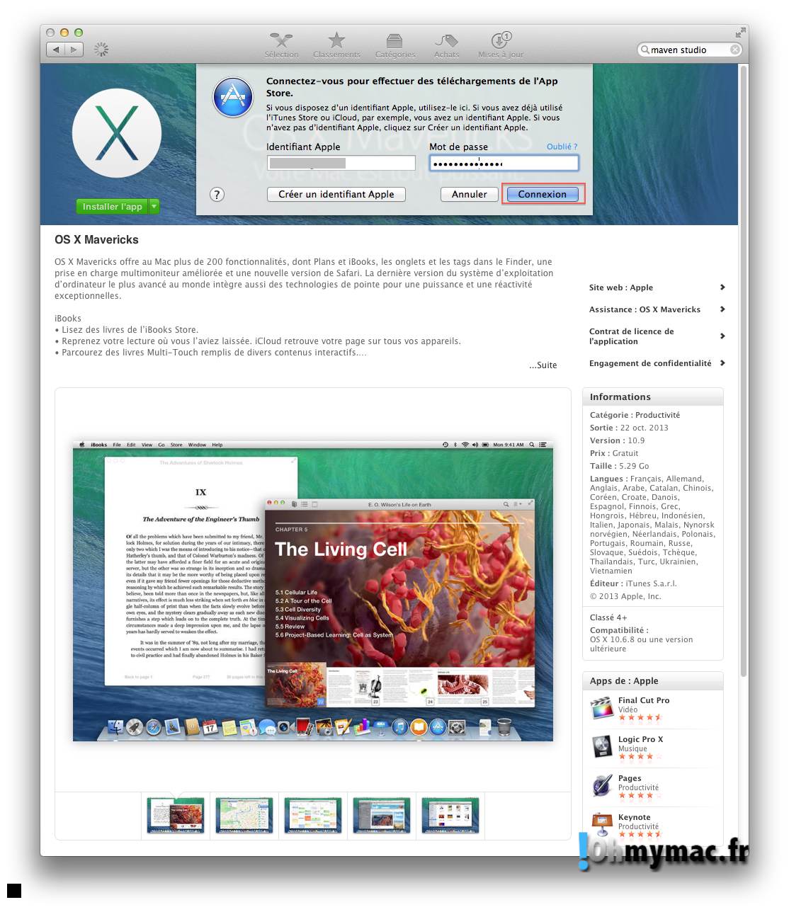 Faire une installation clean d'OS X Mavericks 05