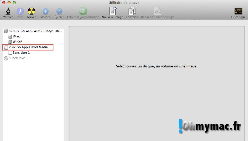 Faire une installation clean d'OS X Mavericks 02