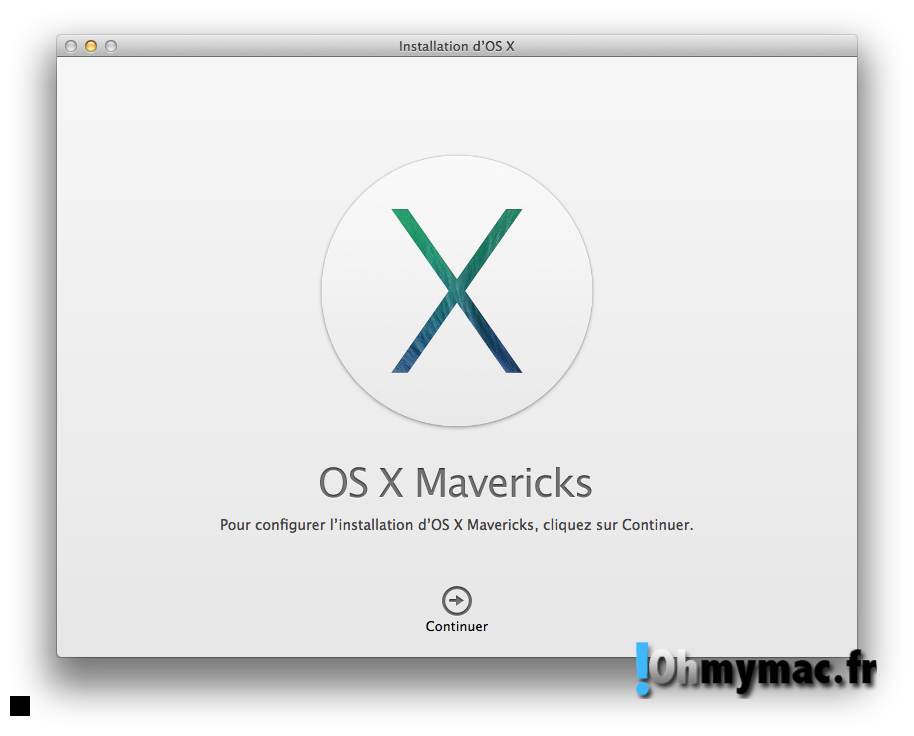 Faire une installation clean d'OS X Mavericks 02