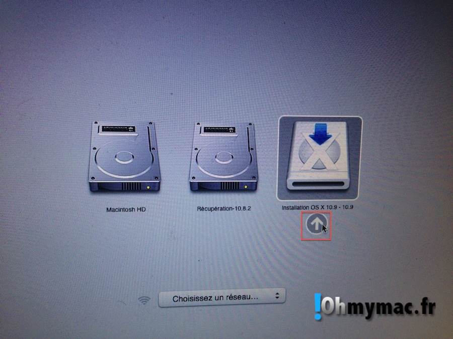 Faire une installation clean d'OS X Mavericks 05