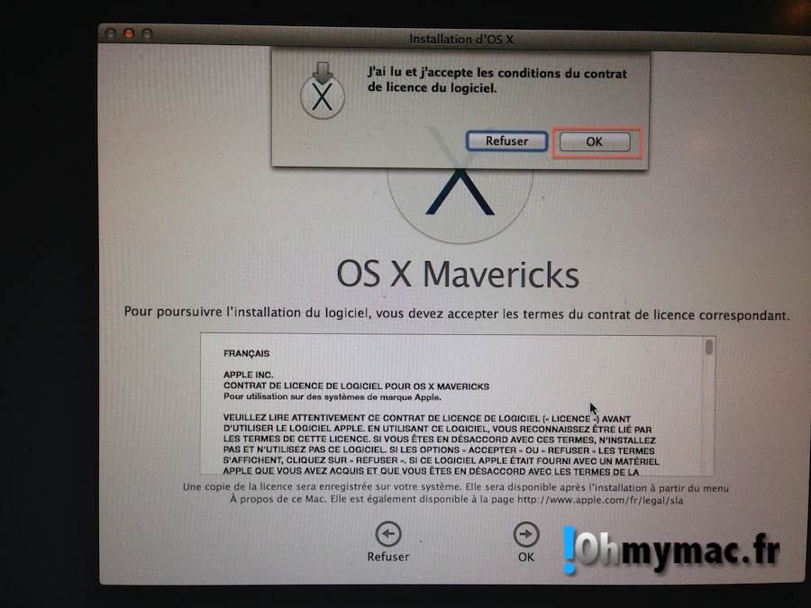 Faire une installation clean d'OS X Mavericks 18