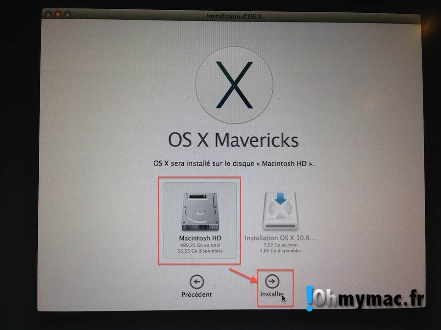 Faire une installation clean d'OS X Mavericks 19