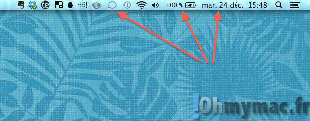 Comment bouger ou supprimer les icônes de la barre de menu sur son Mac