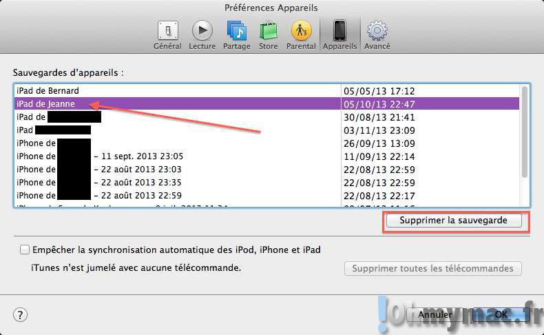 Comment libérer beaucoup d'espace disque rapidement sur votre Mac en se débarassant des sauvegardes mobiles