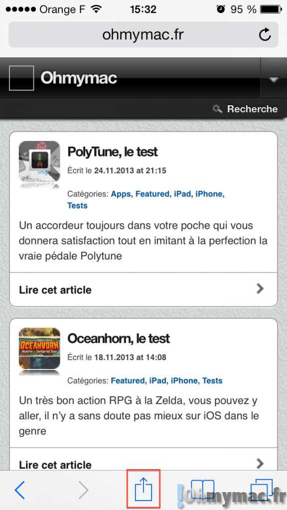 Safari iOS: comment afficher le code source des pages web sur son iPhone ou iPad