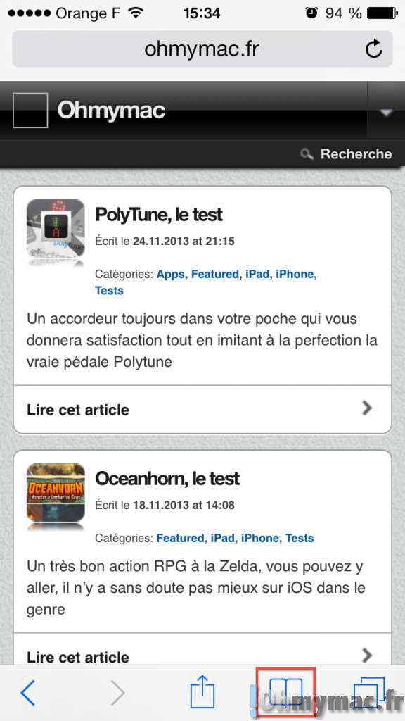 Safari iOS: comment afficher le code source des pages web sur son iPhone ou iPad