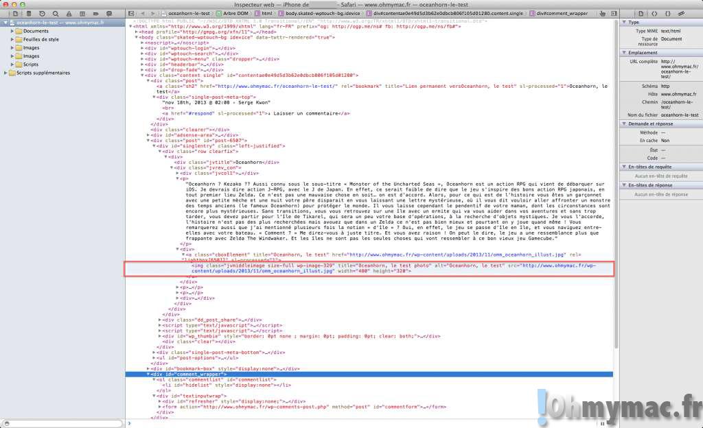 Safari iOS: comment afficher le code source des pages web sur son iPhone ou iPad