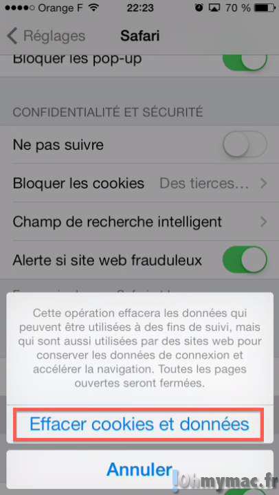 Safari Mobile: rapidement fermer toutes les fenêtres ouvertes sur iPhone ou iPad