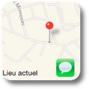 iOS 8: envoyer sa position actuelle ou partager sa position actuelle via iMessage sur iPhone et iPad