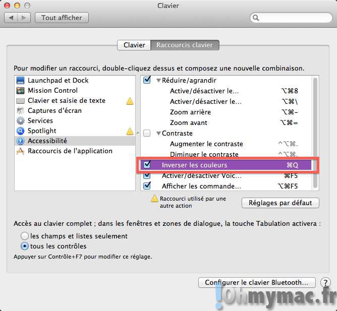 Désactiver le raccourci clavier Pomme + Q (CMD + Q) pour quitter les applications sur son Mac