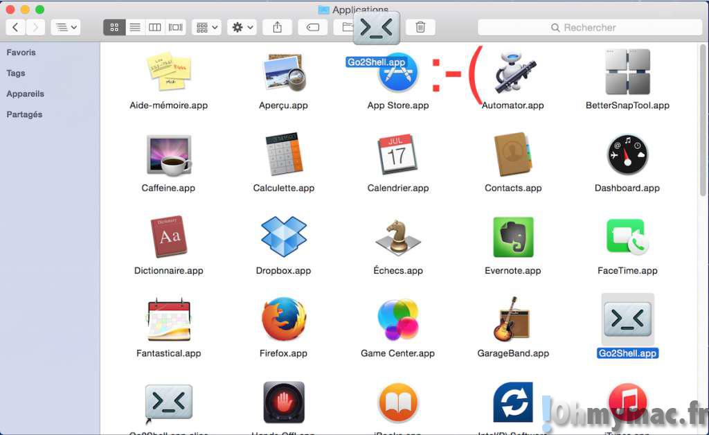 Ajouter des outils personnels à la barre d'outils du Finder sur son Mac