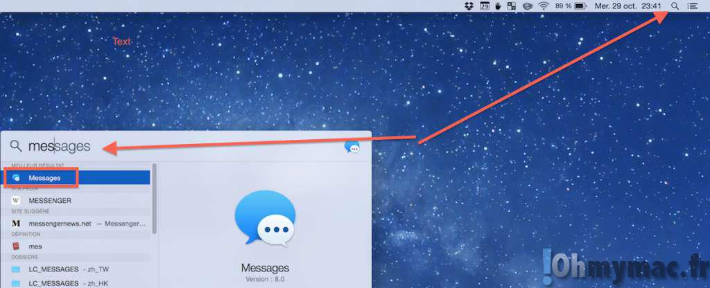 iOS 8 et OS X Yosemite: activer Transfert de SMS et recevez vos SMS sur tous vos appareils
