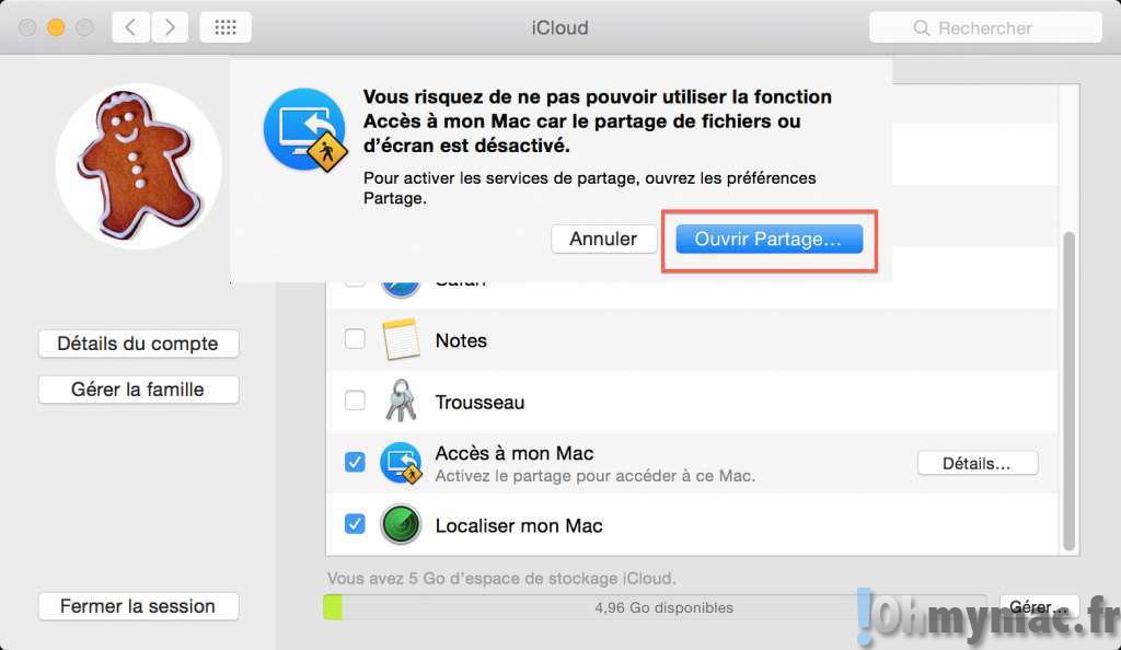 Accédez à votre Mac à distance grâce à iCloud et partagez votre écran