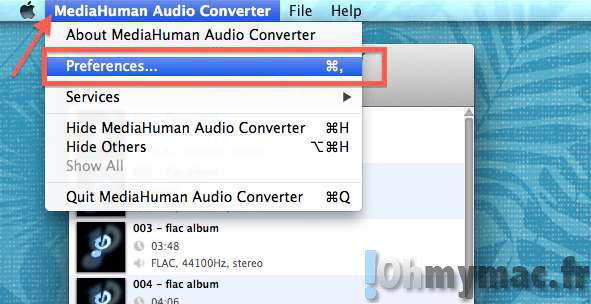 Convertir vos fichiers audio FLAC ou AAC m4a vers du MP3 (et quasi tout format audio vers un autre)
