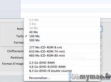 Créer une image disque cryptée dont la taille s'ajuste pour protéger vos fichiers Mac