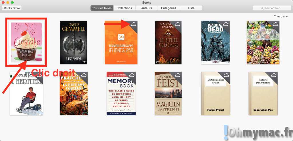 cacher livre ibooks: Supprimer ou masquer les livres iBooks sur Mac et iPhone/iPad