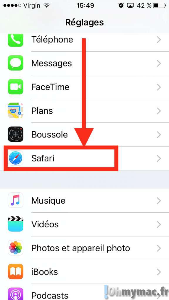 effacer historique safari: Empêcher Safari mobile de retenir votre historique de navigation sur iPhone et iPad