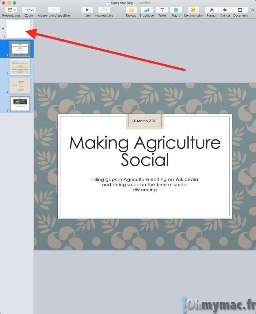 pdf keynote: Transformer vos PDF en slides de présentation Keynote sur votre Mac